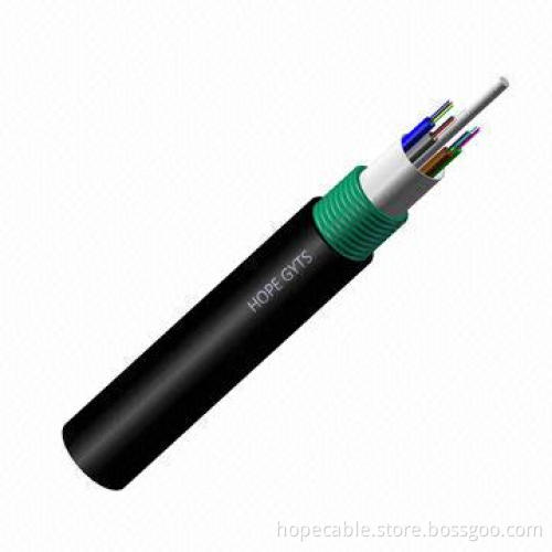 SM G652D GYTS Steel Tape Layer Loose Tube Outdoor Fiber-optic Cable, 12-144 Cores